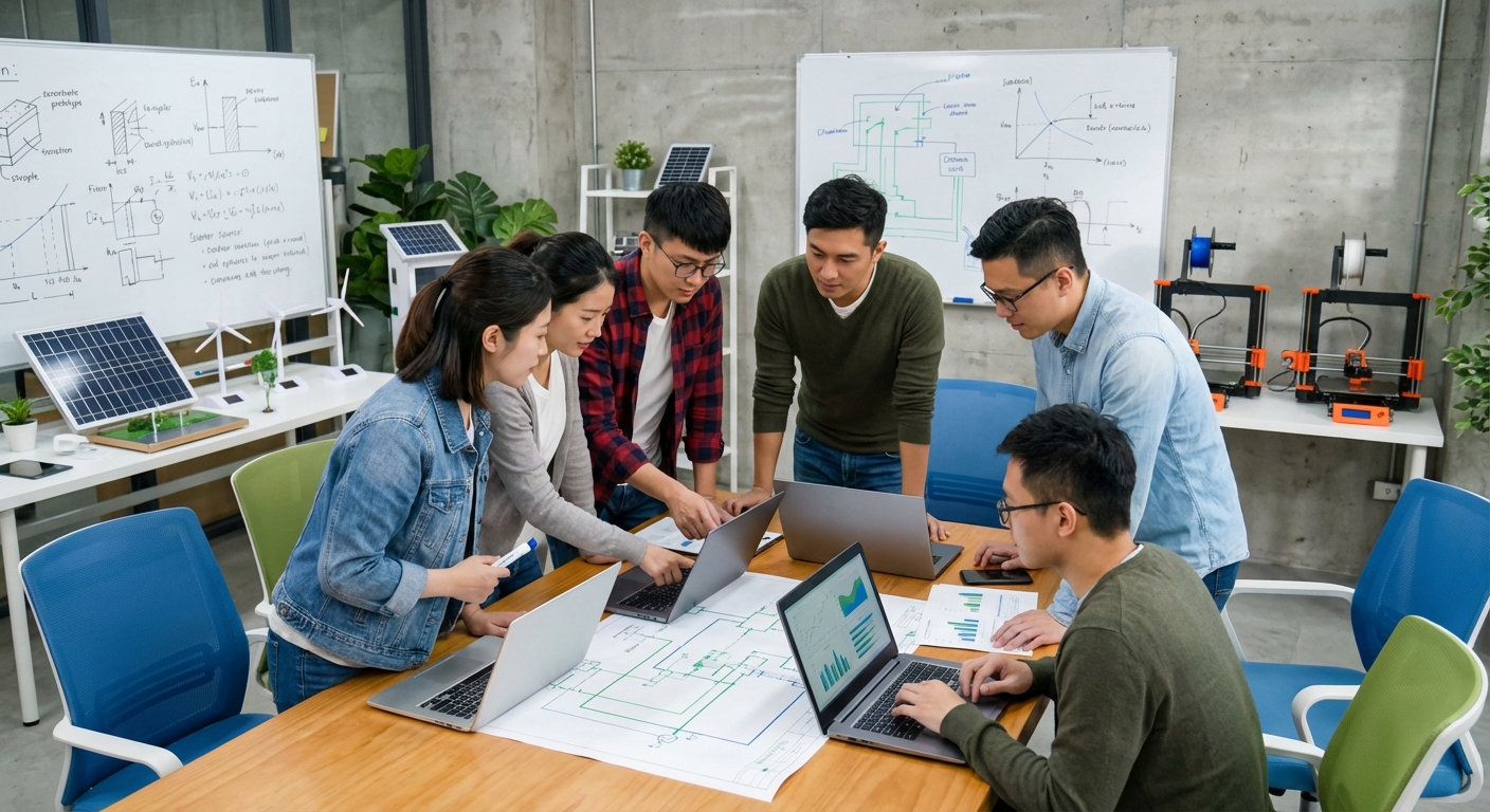 卓越团队，专业实力 - 中国初创能源科技团队